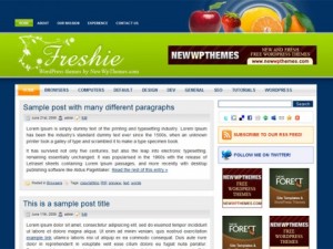 Freshie Free WordPress Theme