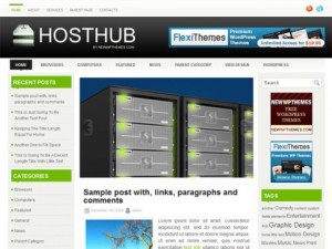 HostHub-Free-WordPress-Theme