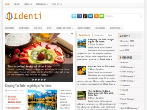 Identi-Free-WordPress-Theme