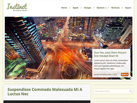 Instinct-Free-WordPress-Theme