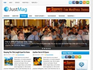 JustMag-Free-WordPress-Theme