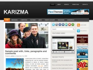 Karizma-Free-WordPress-Theme