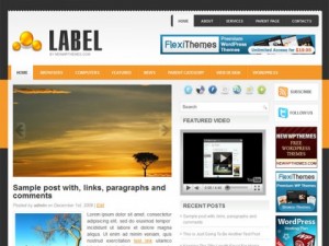 Label-Free-WordPress-Theme
