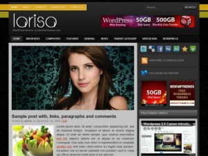 Larisa-Free-WordPress-Theme