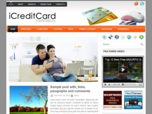 iCreditCard-Free-WordPress-Theme