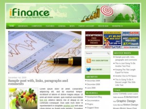 iFinance-Free-WordPress-Theme