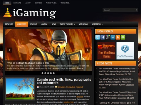 iGaming-Free-WordPress-Theme