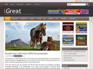iGreat-Free-WordPress-Theme