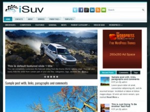 iSuv-Free-WordPress-Theme