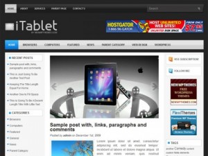 iTablet-Free-WordPress-Theme