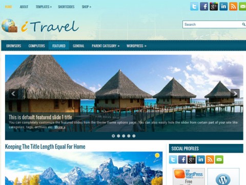 iTravel-Free-WordPress-Theme